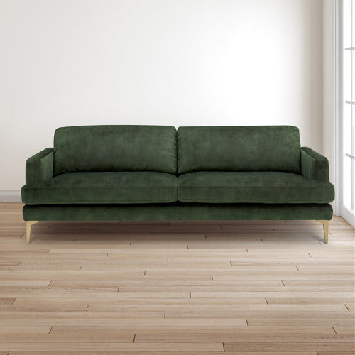 DARYA 3 SEATER VELVET SOFA