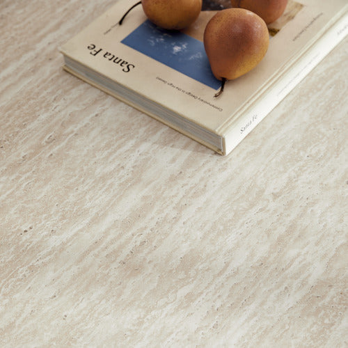 TILLY TRAVERTINE-LOOK COFFEE TABLE