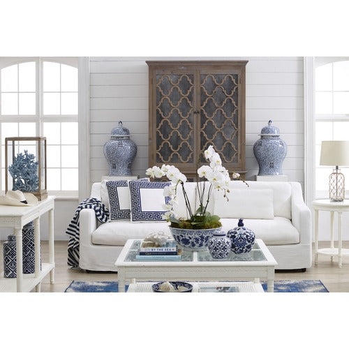 ELEGANT DESIGNS SANTA MARIA COFFEE TABLE WHITE