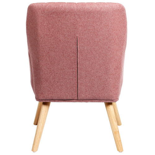 LIVING FUSION ELWINE RUBBERWOOD ARMCHAIR