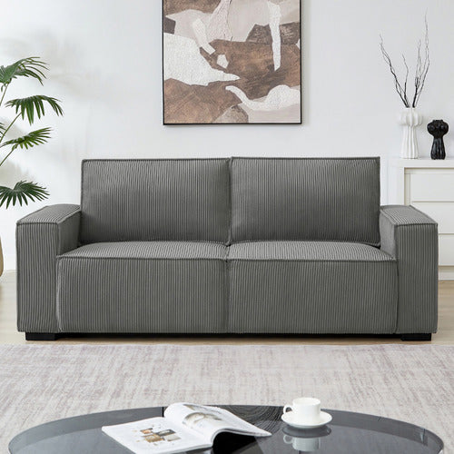 SOUTHERN STYLERS LAKAN 3 SEATER UPHOLSTERED SOFA