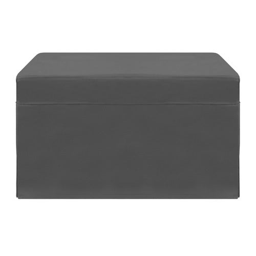 DECOR TRADERS FOLDLUX CONVERTIBLE OTTOMAN SOFA BED WITH SLIPCOVER