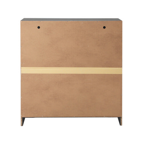 LIVING FUSION HOLLY RATTAN 5 DRAWER CHEST