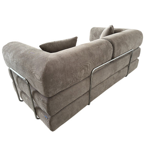 MIKASA FURNITURE KIRAN 3 SEATER DOUBLE CORDUROY SOFA BED