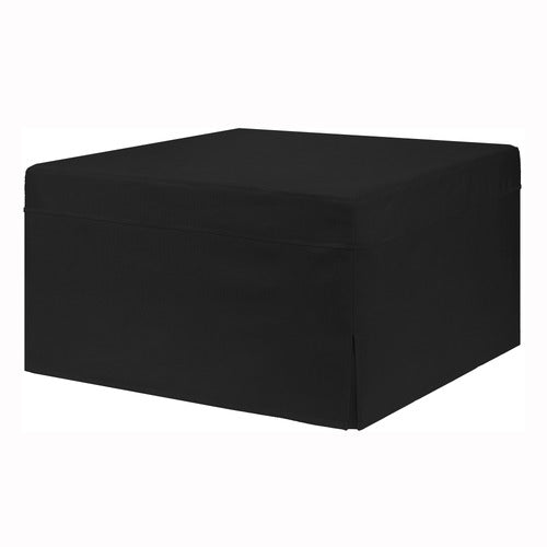 DECOR TRADERS FOLDLUX CONVERTIBLE OTTOMAN SOFA BED WITH SLIPCOVER