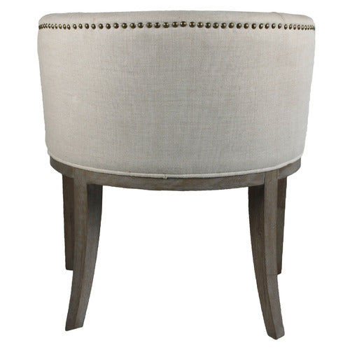 NATURALLY PROVINICIAL MAXIME FABRIC TUB CHAIR