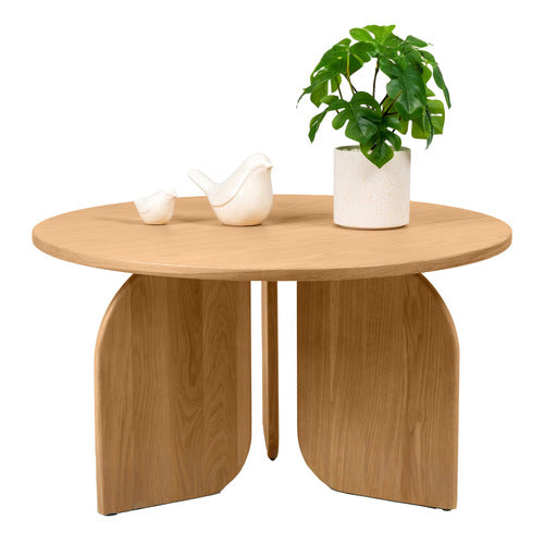 NORDIC STREET REINHOLD OAK WOOD COFFEE TABLE