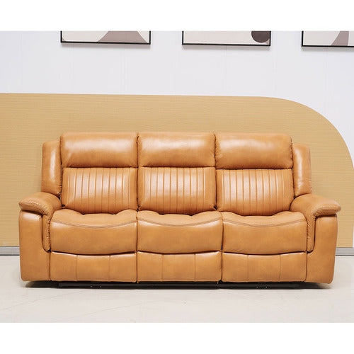 BY DESIGNS MARCIELA 3 SEATER ELECTRIC RECLINER SOFA