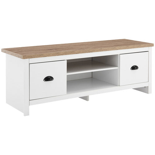 CORE LIVING WHITE & NATURAL EAST HASTINGS ENTERTAINMENT UNIT