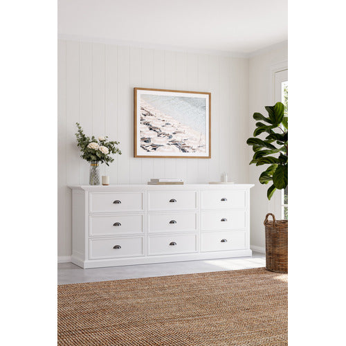 HAMPTONS 9 DRAWER CHEST