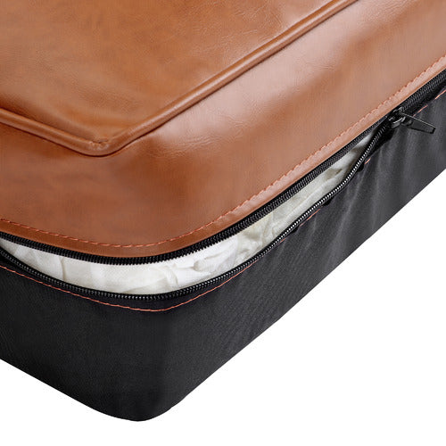 THIAGO 3 SEATER PREMIUM FAUX LEATHER SOFA