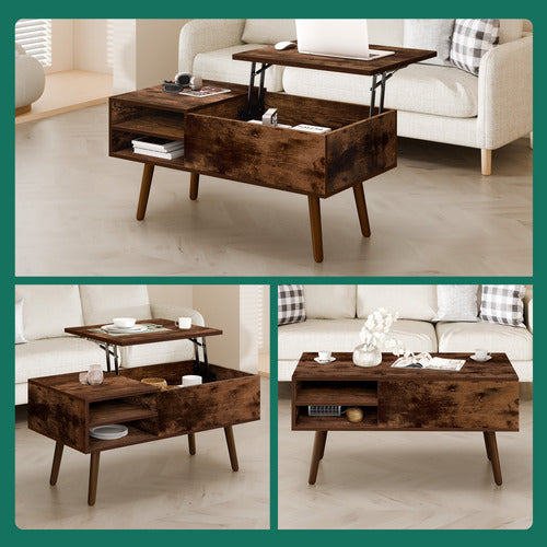 HOXTON ROOM SHEENAN LIFT UP COFFEE TABLE