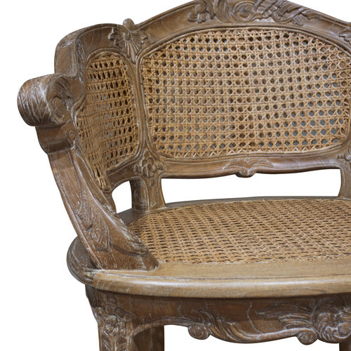 CARRINGTON FURNITURE FRENCH PROVINCIAL MARCELLA BERGERE CHAIR