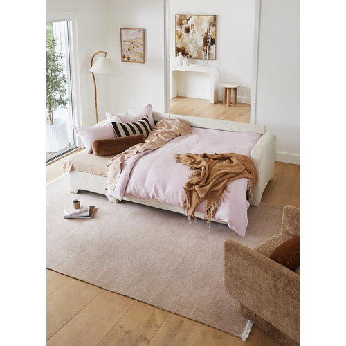 FRIDA 4 SEATER QUEEN SOFA BED WITH REVERSIBLE CHAISE