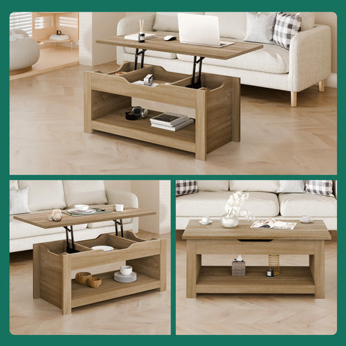 HOXTON ROOM MICHEL LIFT UP COFFEE TABLE
