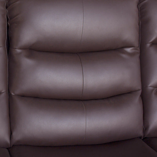 SOUTHERN STYLERS IPANEMA 2 SEATER FAUX LEATHER RECLINER SOFA