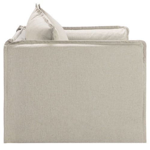 MONTAUK UPHOLSTERED SLIPCOVER ARMCHAIR