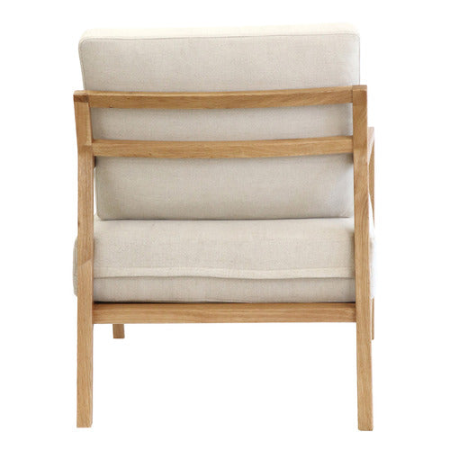 HYDE PARK HOME VERNICE COTTON-BLEND ARMCHAIR
