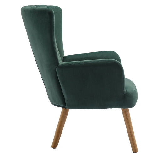 CASSINGTON HOME ELYSE VELVET ARMCHAIR