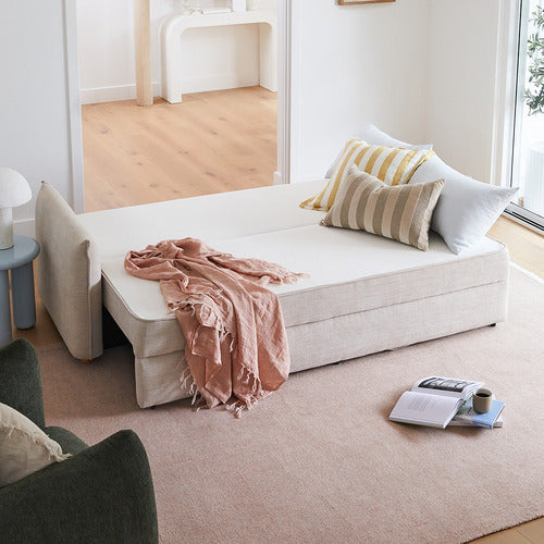 SUNDAY 3 SEATER DOUBLE SOFA BED