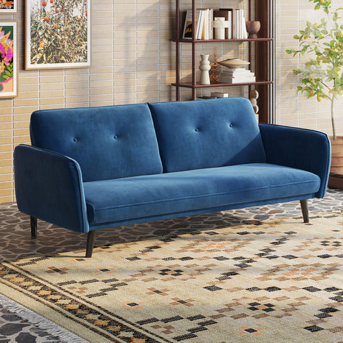 CHELSEA 3 SEATER VELVET SOFA BED