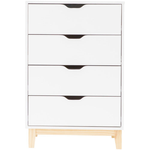 WEST VALLEY INTERIORS MELBA 4 DRAWER CHEST