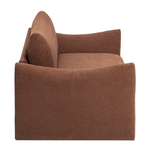 ALDO 1.5 SEATER OVERSIZED SINGLE BOUCLE SOFA BED