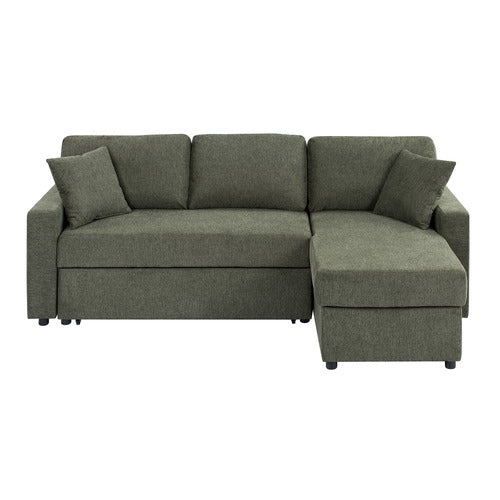 DARCY 3 SEATER SOFA BED WITH REVERSIBLE CHAISE