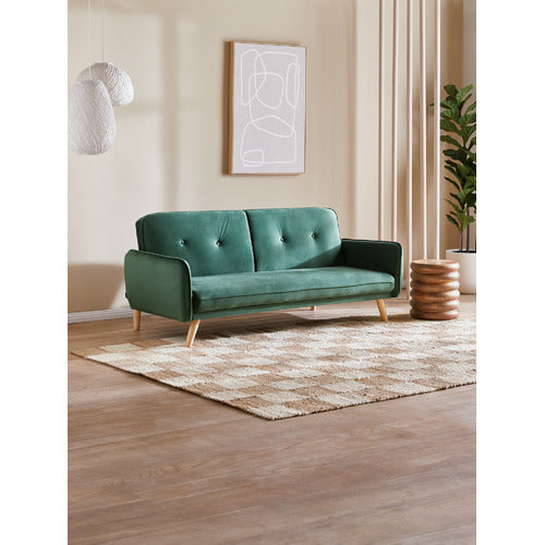CHELSEA 3 SEATER VELVET SOFA BED