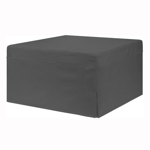 DECOR TRADERS FOLDLUX CONVERTIBLE OTTOMAN SOFA BED WITH SLIPCOVER