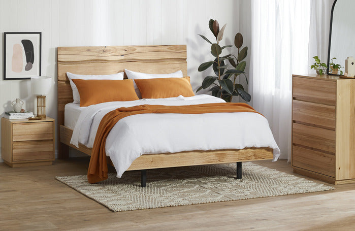 EVERGREEN HOME NATURAL KAYSON MESSMATE BED FRAME