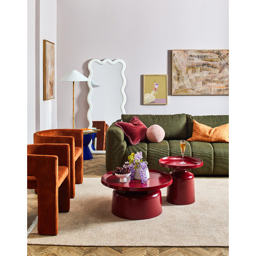 PALATINE STEEL COFFEE TABLE
