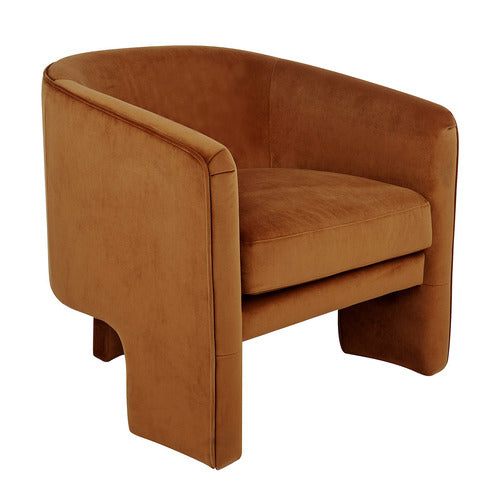 REXINGTON HOME SHANA VELVET TUB CHAIR