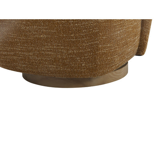 LIBBY UPHOLSTERED SWIVEL ACCENT CHAIR