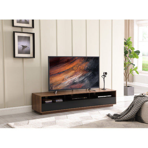 MONUMENT FURNITURE 180CM MODERN LOWLINE ENTERTAINMENT UNIT