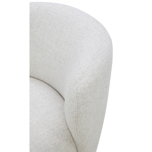 LIBBY UPHOLSTERED SWIVEL ACCENT CHAIR
