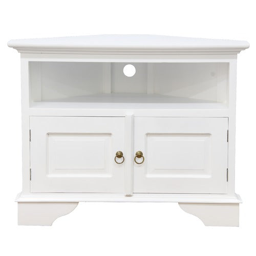LA VERDE HAMPTONS TASMANIAN 2 DOOR CORNER TV STAND