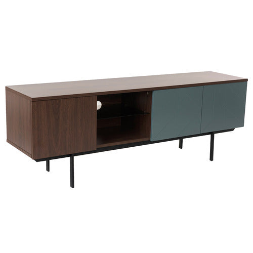 CORNER OFFICE 160CM MONICA 3 DOOR TV UNIT