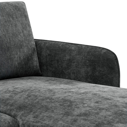 CORE LIVING SKADI 3 SEATER UPHOLSTERED SOFA WITH RIGHT CHAISE