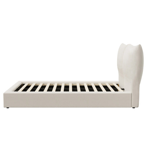 LIVING FUSION CHYNNE UPHOLSTERED QUEEN BED
