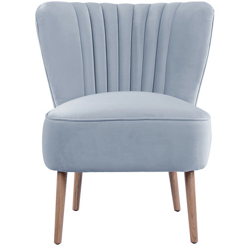 BROOKLYN AND BELLA COCO VELVET SLIPPER CHAIR