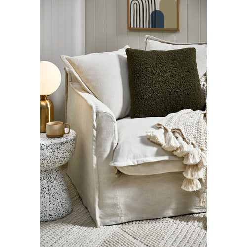 HYDE PARK HOME CUMULUS COTTON SLIPCOVER ARMCHAIR