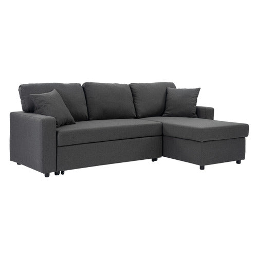 DARCY 3 SEATER SOFA BED WITH REVERSIBLE CHAISE