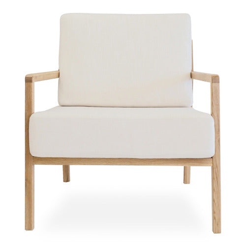 HYDE PARK HOME VERNICE OAK WOOD ARMCHAIR