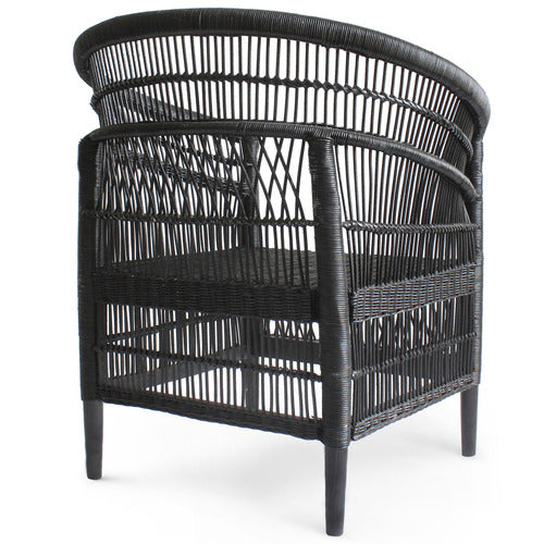 HYDE PARK HOME MALAWI RATTAN CLUB CHAIR