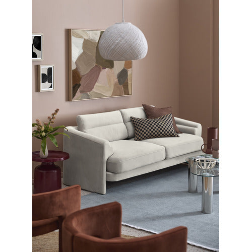 GISELLE 3 SEATER VELVET SOFA