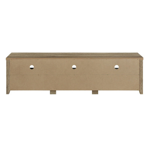 SOUTHERN STYLERS ALEXA RUSTIC 3 DRAWER ENTERTAINMENT UNIT