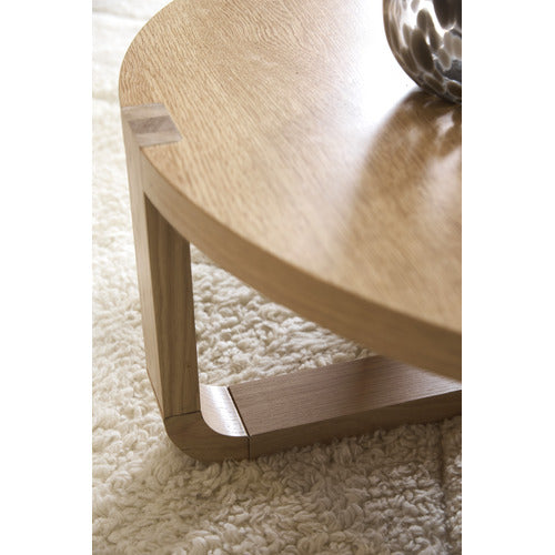 100CM ASPYN OAK WOOD COFFEE TABLE