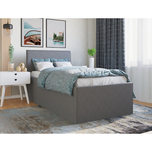 RAWSON & CO GREY KING SINGLE HAZEL TRUNDLE BED