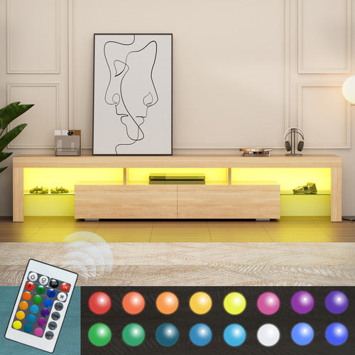 HOXTON ROOM CARON LED ENTERTAINMENT TV UNIT